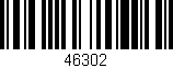 Código de barras (EAN, GTIN, SKU, ISBN): '46302'