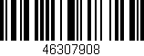 Código de barras (EAN, GTIN, SKU, ISBN): '46307908'