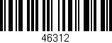Código de barras (EAN, GTIN, SKU, ISBN): '46312'