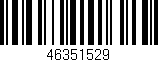 Código de barras (EAN, GTIN, SKU, ISBN): '46351529'