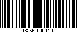 Código de barras (EAN, GTIN, SKU, ISBN): '4635549889449'