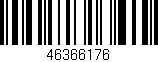 Código de barras (EAN, GTIN, SKU, ISBN): '46366176'