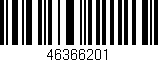 Código de barras (EAN, GTIN, SKU, ISBN): '46366201'