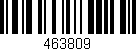 Código de barras (EAN, GTIN, SKU, ISBN): '463809'