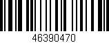 Código de barras (EAN, GTIN, SKU, ISBN): '46390470'