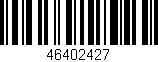 Código de barras (EAN, GTIN, SKU, ISBN): '46402427'