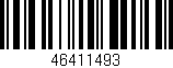 Código de barras (EAN, GTIN, SKU, ISBN): '46411493'