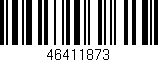Código de barras (EAN, GTIN, SKU, ISBN): '46411873'