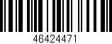 Código de barras (EAN, GTIN, SKU, ISBN): '46424471'