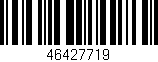 Código de barras (EAN, GTIN, SKU, ISBN): '46427719'