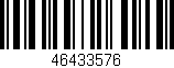Código de barras (EAN, GTIN, SKU, ISBN): '46433576'