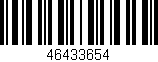 Código de barras (EAN, GTIN, SKU, ISBN): '46433654'