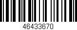 Código de barras (EAN, GTIN, SKU, ISBN): '46433670'