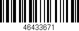 Código de barras (EAN, GTIN, SKU, ISBN): '46433671'