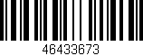 Código de barras (EAN, GTIN, SKU, ISBN): '46433673'