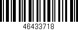 Código de barras (EAN, GTIN, SKU, ISBN): '46433718'
