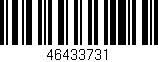 Código de barras (EAN, GTIN, SKU, ISBN): '46433731'