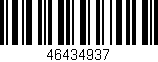 Código de barras (EAN, GTIN, SKU, ISBN): '46434937'