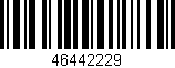 Código de barras (EAN, GTIN, SKU, ISBN): '46442229'