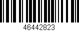Código de barras (EAN, GTIN, SKU, ISBN): '46442823'