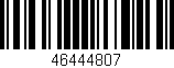 Código de barras (EAN, GTIN, SKU, ISBN): '46444807'