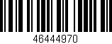 Código de barras (EAN, GTIN, SKU, ISBN): '46444970'