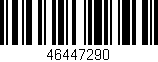Código de barras (EAN, GTIN, SKU, ISBN): '46447290'