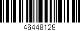 Código de barras (EAN, GTIN, SKU, ISBN): '46448129'