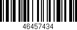 Código de barras (EAN, GTIN, SKU, ISBN): '46457434'