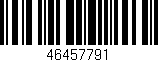 Código de barras (EAN, GTIN, SKU, ISBN): '46457791'