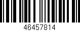 Código de barras (EAN, GTIN, SKU, ISBN): '46457814'