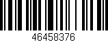 Código de barras (EAN, GTIN, SKU, ISBN): '46458376'