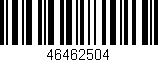 Código de barras (EAN, GTIN, SKU, ISBN): '46462504'