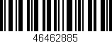 Código de barras (EAN, GTIN, SKU, ISBN): '46462885'