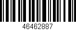 Código de barras (EAN, GTIN, SKU, ISBN): '46462887'
