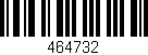 Código de barras (EAN, GTIN, SKU, ISBN): '464732'