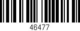 Código de barras (EAN, GTIN, SKU, ISBN): '46477'