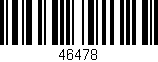 Código de barras (EAN, GTIN, SKU, ISBN): '46478'