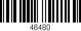 Código de barras (EAN, GTIN, SKU, ISBN): '46480'