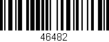 Código de barras (EAN, GTIN, SKU, ISBN): '46482'