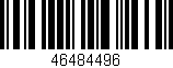 Código de barras (EAN, GTIN, SKU, ISBN): '46484496'