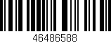 Código de barras (EAN, GTIN, SKU, ISBN): '46486588'