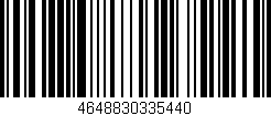 Código de barras (EAN, GTIN, SKU, ISBN): '4648830335440'