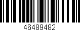 Código de barras (EAN, GTIN, SKU, ISBN): '46489482'