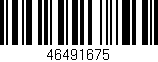 Código de barras (EAN, GTIN, SKU, ISBN): '46491675'