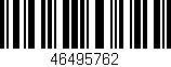 Código de barras (EAN, GTIN, SKU, ISBN): '46495762'