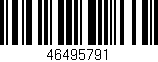Código de barras (EAN, GTIN, SKU, ISBN): '46495791'
