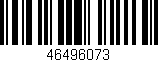 Código de barras (EAN, GTIN, SKU, ISBN): '46496073'