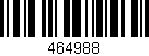 Código de barras (EAN, GTIN, SKU, ISBN): '464988'