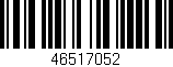 Código de barras (EAN, GTIN, SKU, ISBN): '46517052'